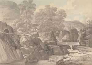 Pont-y-Pair on the River Llugwy near Betws-y-Coed, Denbigh