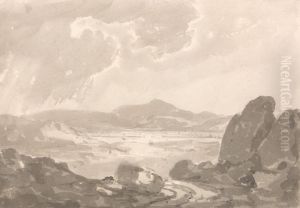 View over Valley by Sir George Beaumont, 7th Baronet