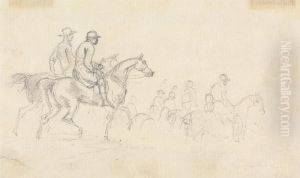 A Hunting Scene by Sawrey Gilpin