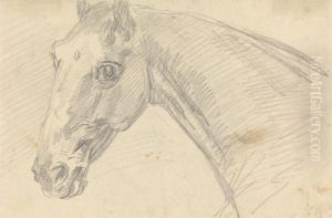 Head and Neck of a Horse by Sawrey Gilpin