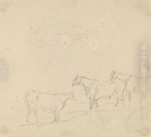 Study of Cattle by Sawrey Gilpin