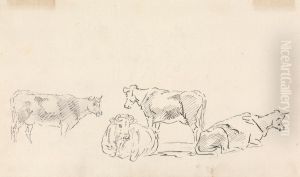 Study of Cattle by Sawrey Gilpin