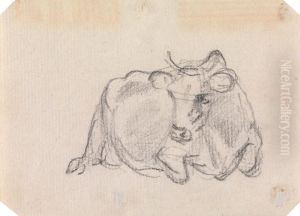 Study of a cow by Sawrey Gilpin