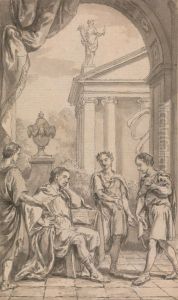 Messengers Before an Emperor by Francis Hayman