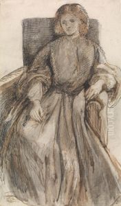 Miss Elizabeth Siddal by Dante Gabriel Rossetti