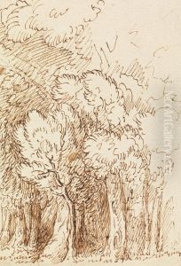 Study of Trees by Benjamin West