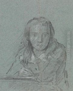 Artist's Son Writing by Benjamin West