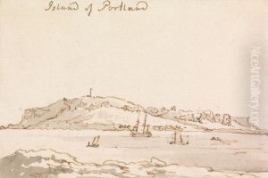 The Island of Portland by Philip James de Loutherbourg