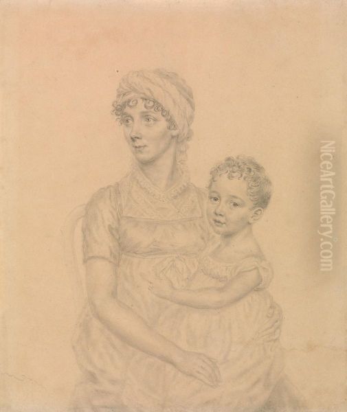 Lady Wigram with Her Infant Son, William Pitt Wigram - view 1