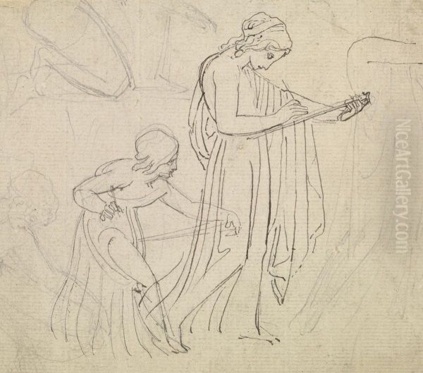 Classical Figures Drawing - view 1