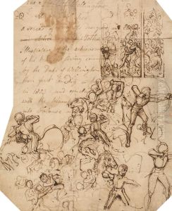 Study for the Wellington Shield Study for the Wellington Shield
