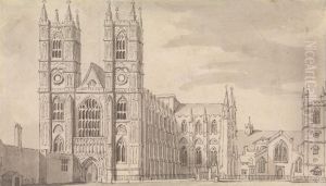 Westminster Abbey by Samuel Wale