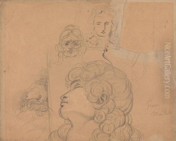 Sketches for a Scene from 'Macbeth' - view 1