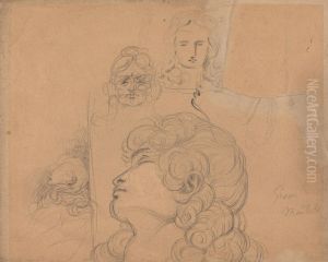 Sketches for a Scene from 'Macbeth' by Benjamin Haydon