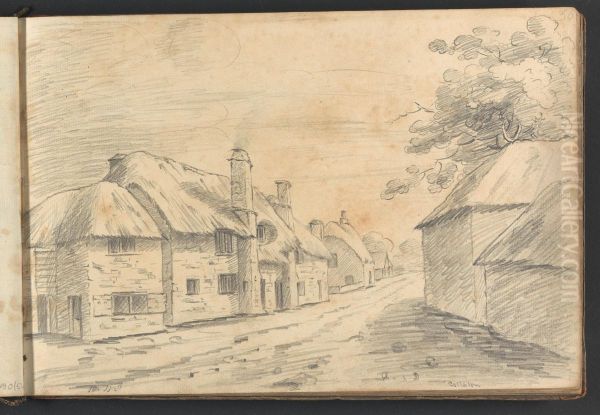 Cottages (Inscription illegible) - view 1