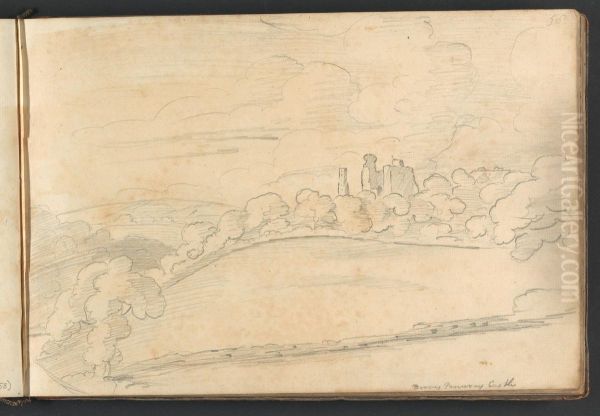 Berry Pomeroy Castle - view 1