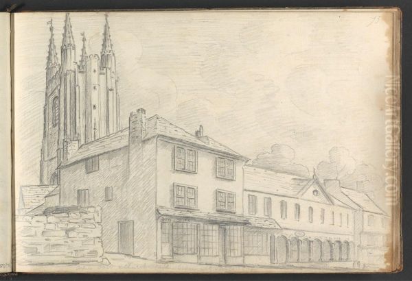 Totnes Church Walk (Inscription illegible) - view 1
