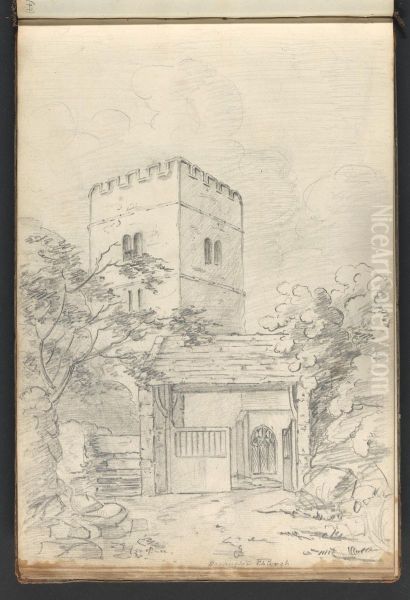 Dartington Church - view 1