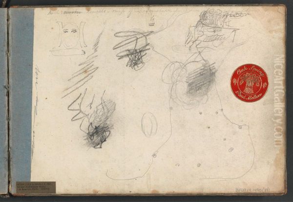 Various Unknown Sketches, crossed out - view 1