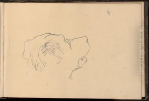 Sketch of a Dog's Head