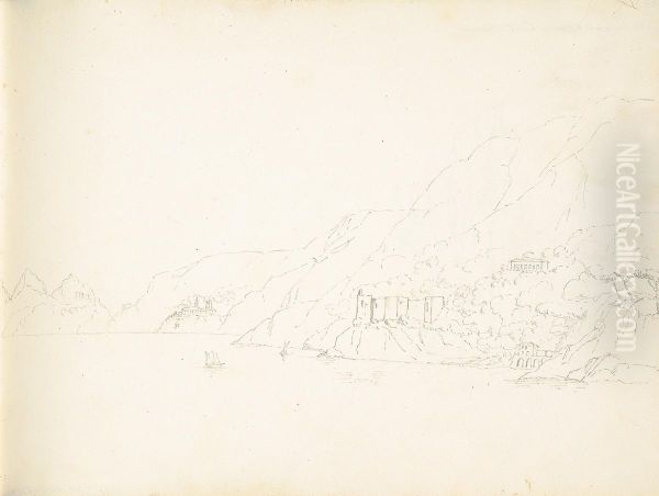 Mediterranean Coastal Scene - view 1