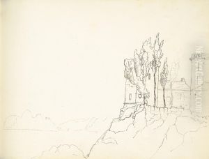 Buildings Overlooking a Rocky Cliff