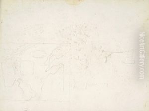 Sketch of Unidentifiable Object by William Brockedon