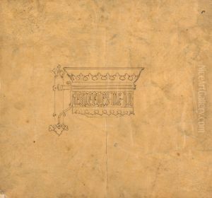 Design for a Gothic Wall Lamp by Augustus Pugin