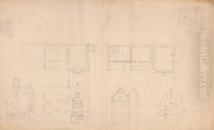 Elevations and Plans by Augustus Pugin