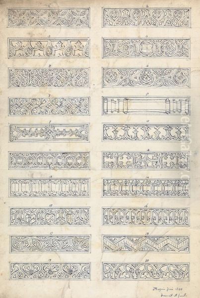 Twenty Designs for Gothic Friezes - view 1