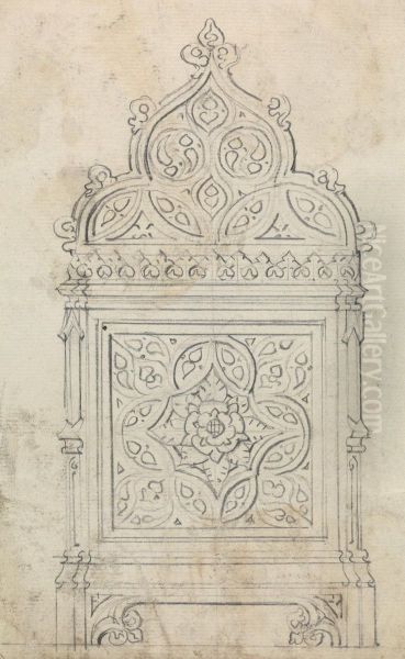 Design for Gothic Ornamentation - view 1