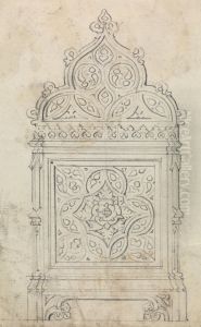 Design for Gothic Ornamentation by Augustus Pugin