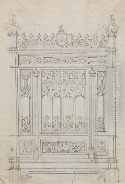 Design or a Gothic Screen - view 1