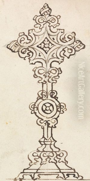 Design for a Monstrance - view 1
