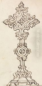 Design for a Monstrance by Augustus Pugin