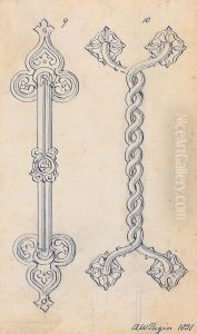 Designs for Gothic Ornamentation by Augustus Pugin