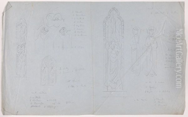 Designs for Gothic Stained Glass Windows - view 1