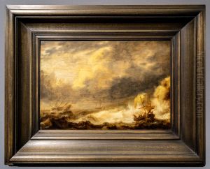 Seascape by Bonaventura Peeters the Elder