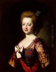 Portrait de la tsarine Marie Feodorowna by Johann Baptist von Lampi the Elder