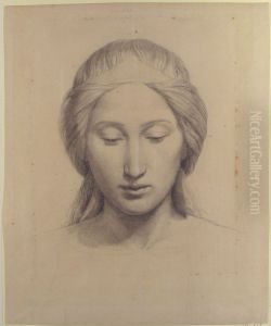 Head of an Angel by Alphonse Perin