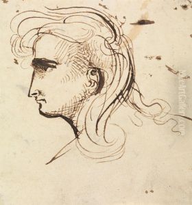 Head Study by Benjamin Haydon