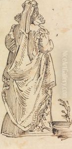 Study of a Woman, at Rear View by Benjamin Haydon