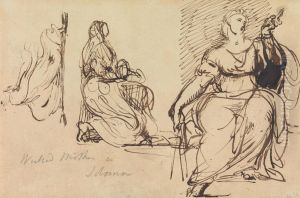 Studies of a Seated Woman