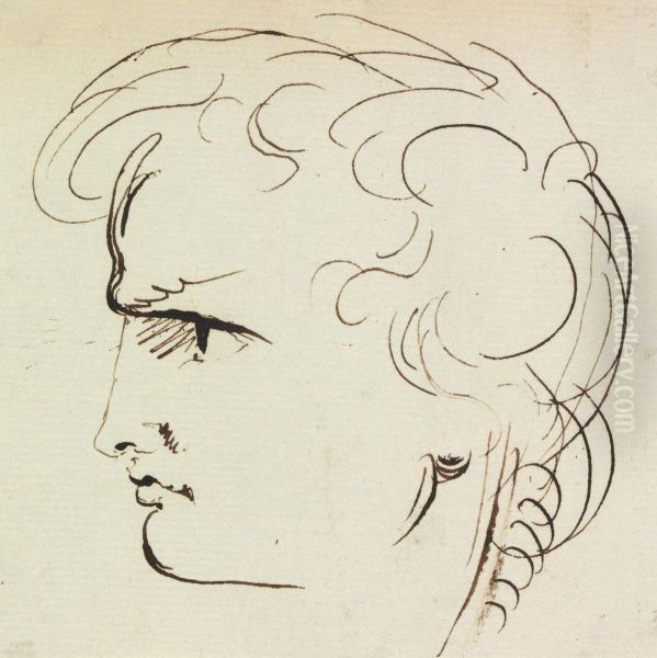 Portrait Study of a Young Man - view 1