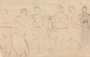 Study of a Group of People Talking
