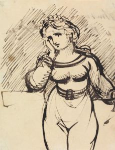 Figure Study of a Woman by Benjamin Haydon