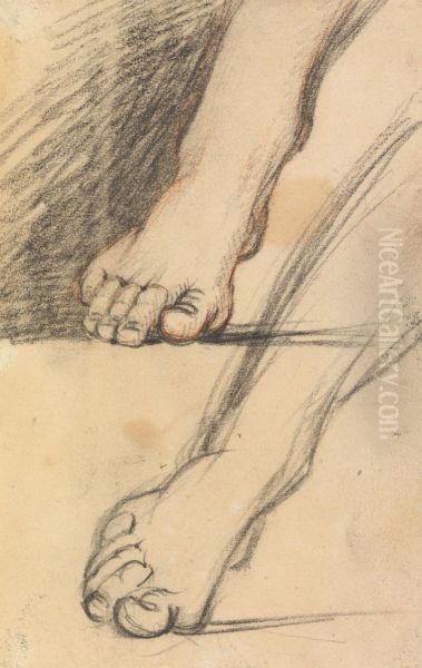 Study of Feet - view 1