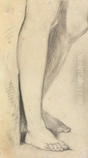Figure Study of Legs - view 1