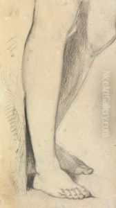 Figure Study of Legs