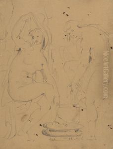 Study of Women Bathing
